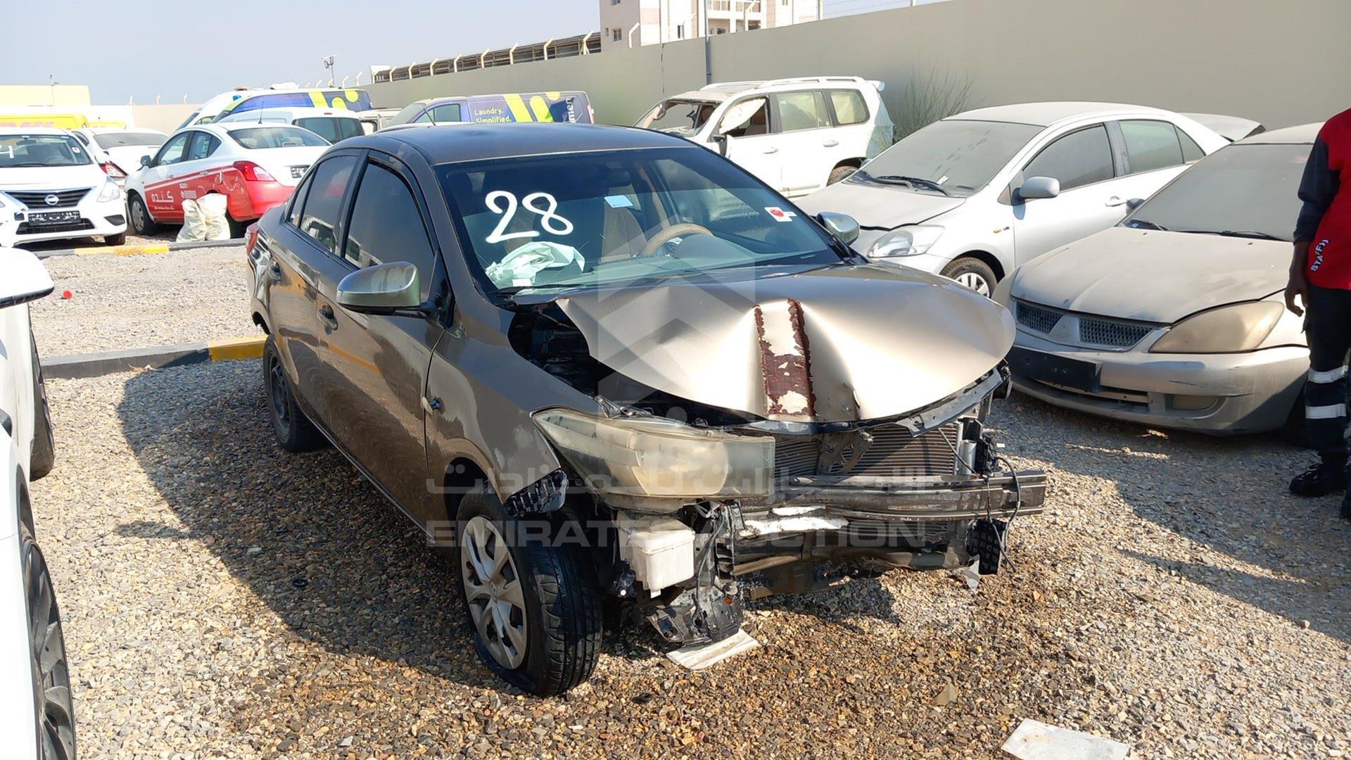 2015 TOYOTA YARIS VIN: MHFBT9F31F6025182