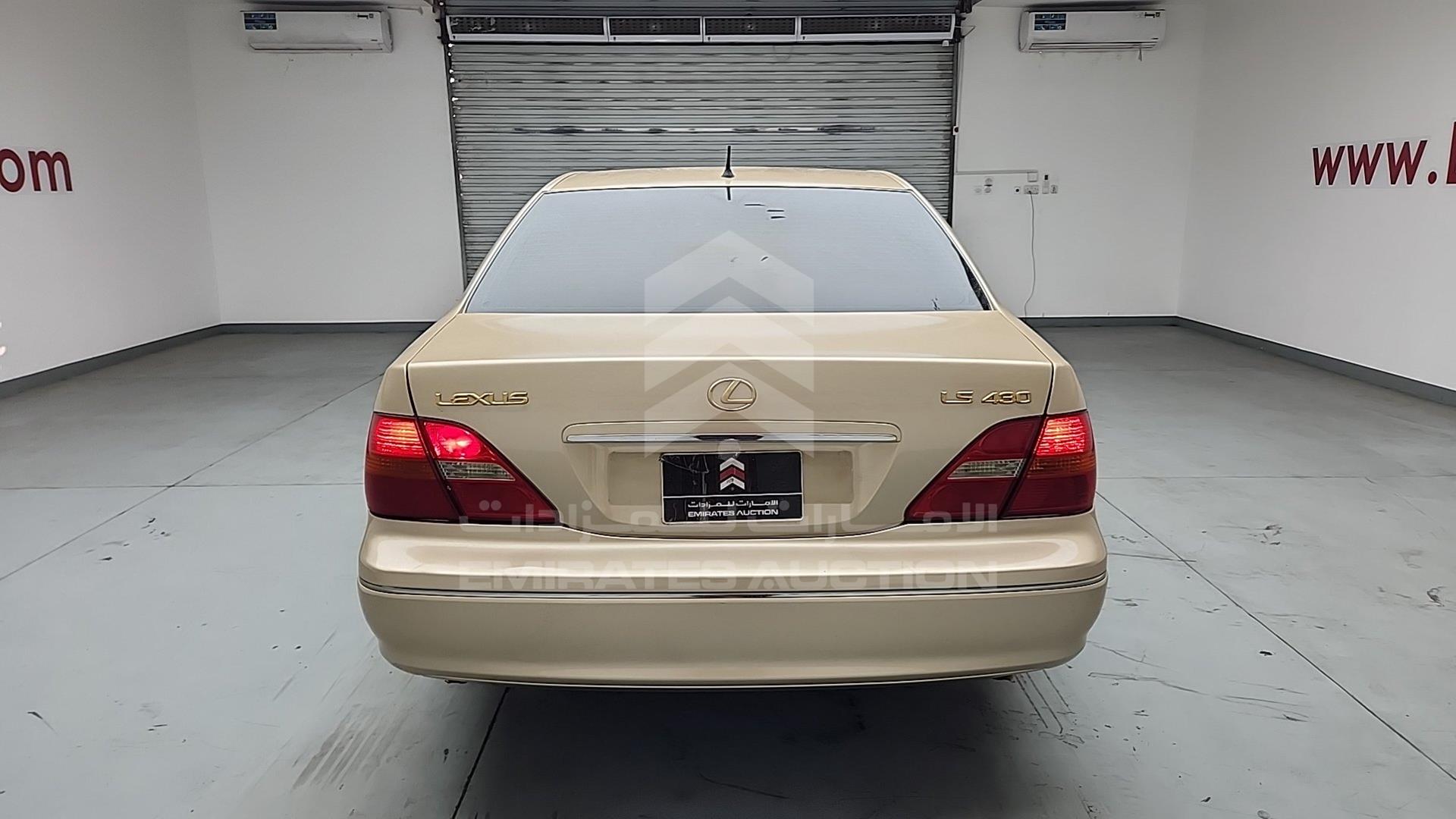 2003 LEXUS LS 430 VIN: JTHBN30FX30106992