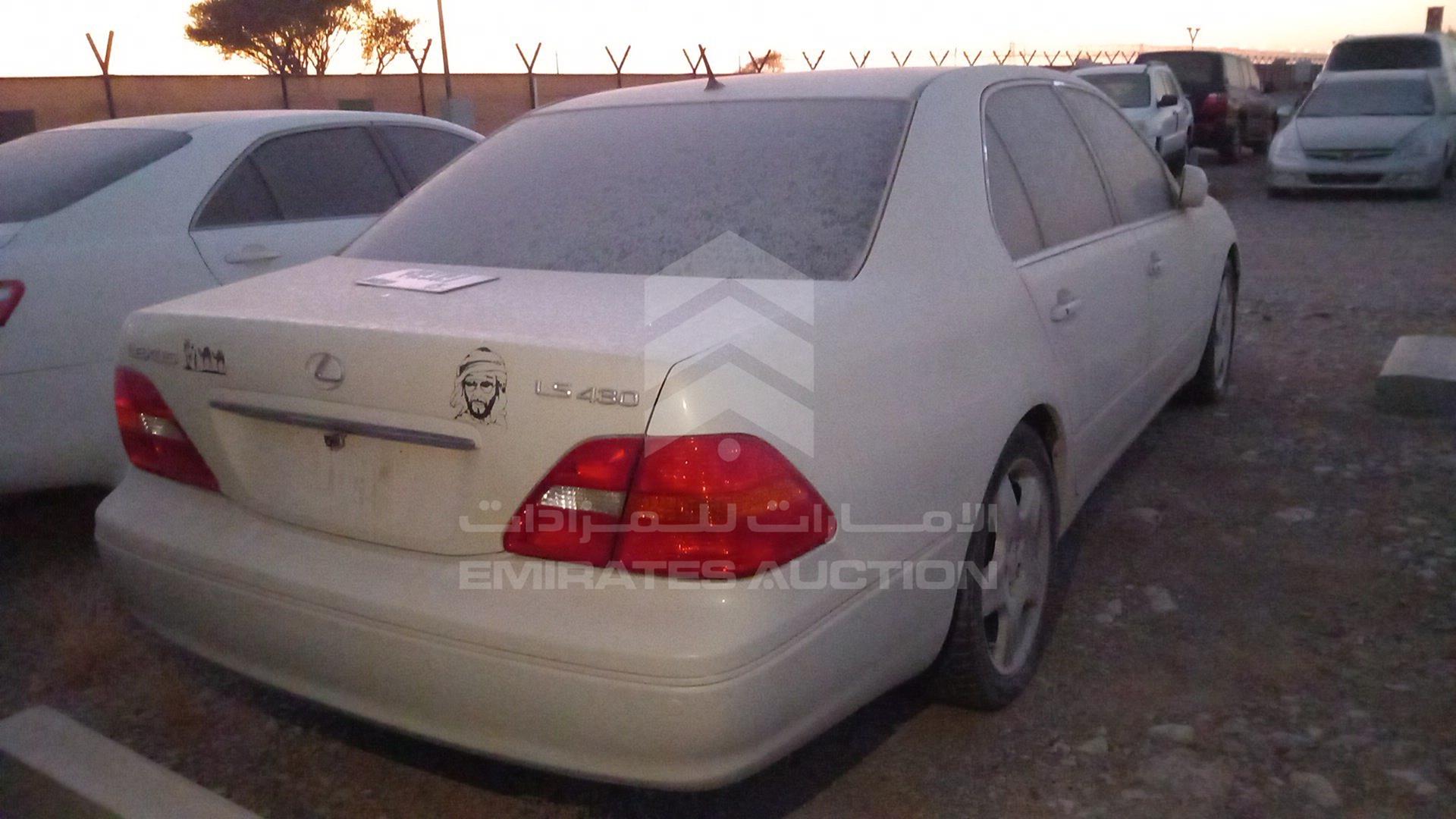 2003 LEXUS LS 430 VIN: JTHBN30F830110801