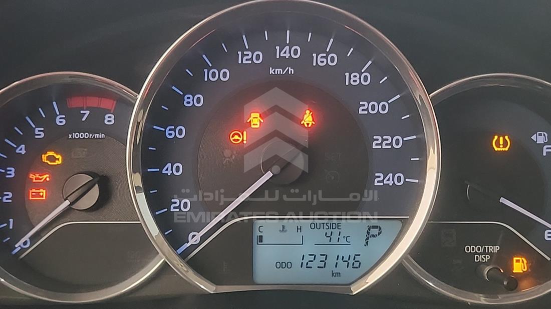 2017 Toyota Corolla — Odometer Reading — Photo 2