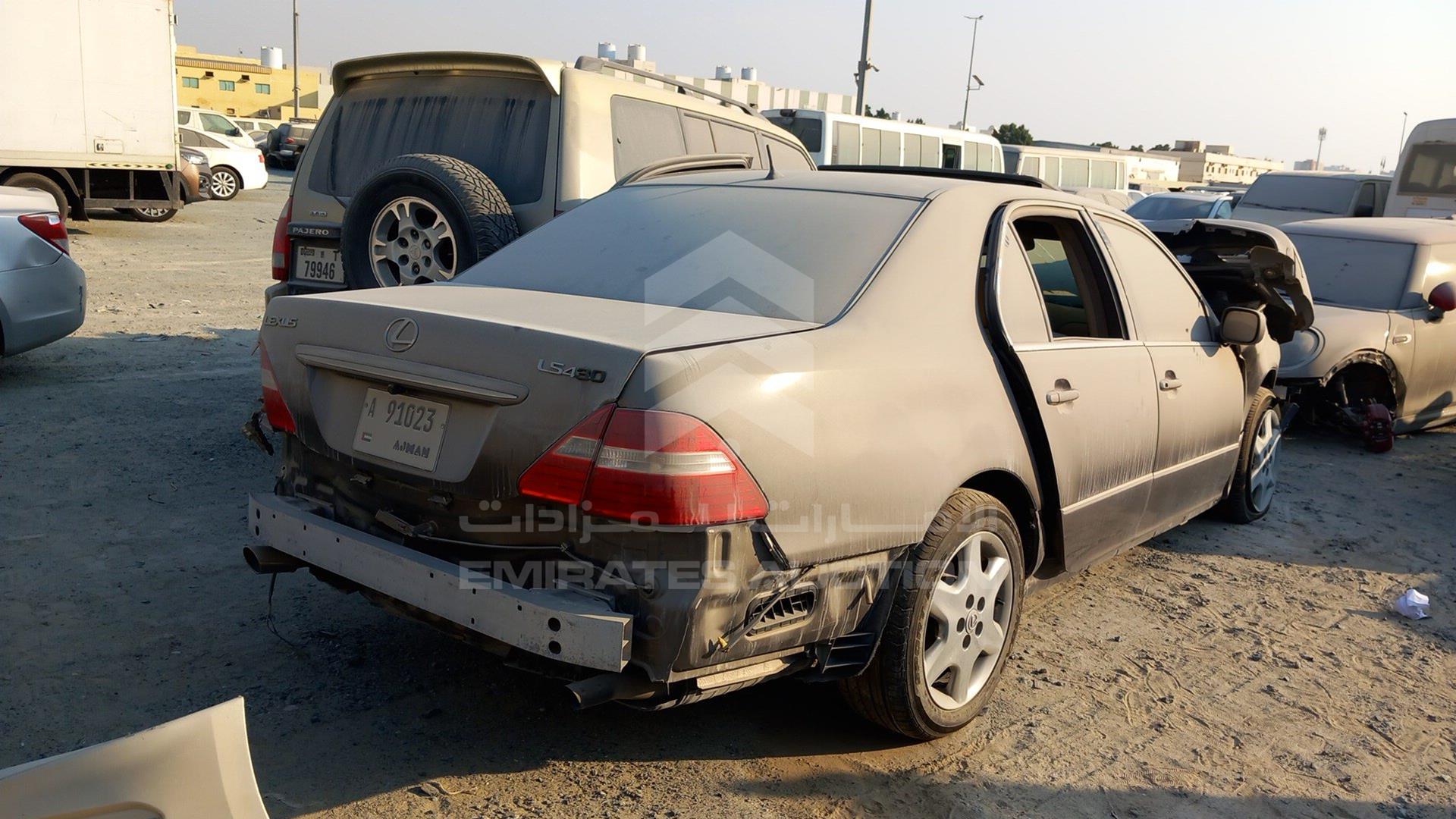 2005 LEXUS LS 430 VIN: JTHBN36F150177833