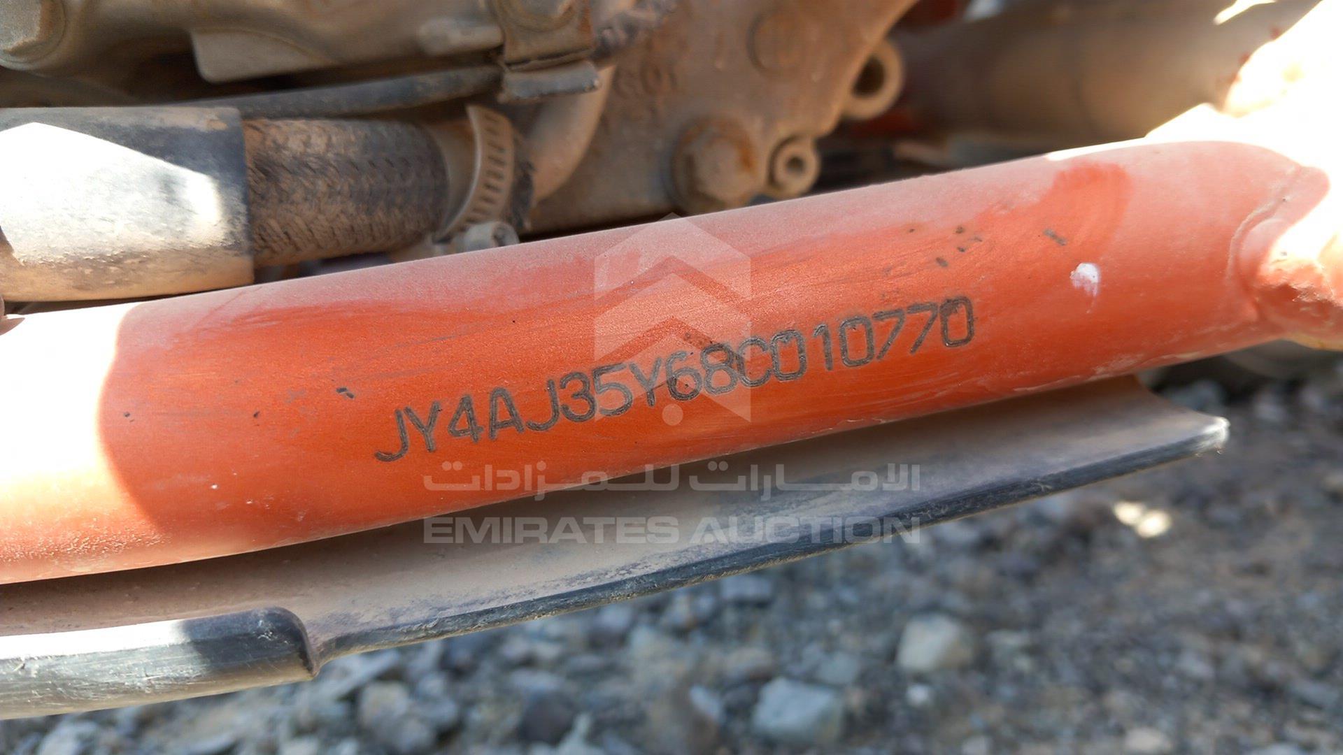 0 ATV YAMAHA VIN: JY4AJ35Y68C010770