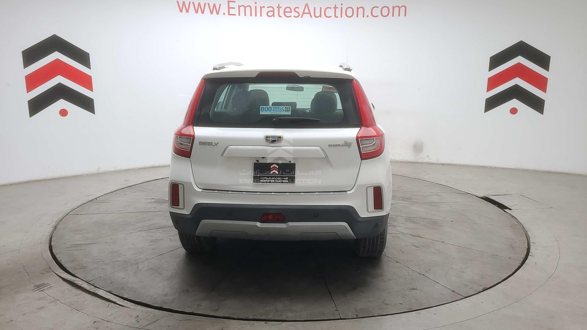 2018 GEELY EMGRAND VIN: LB3775KZ8JC000062