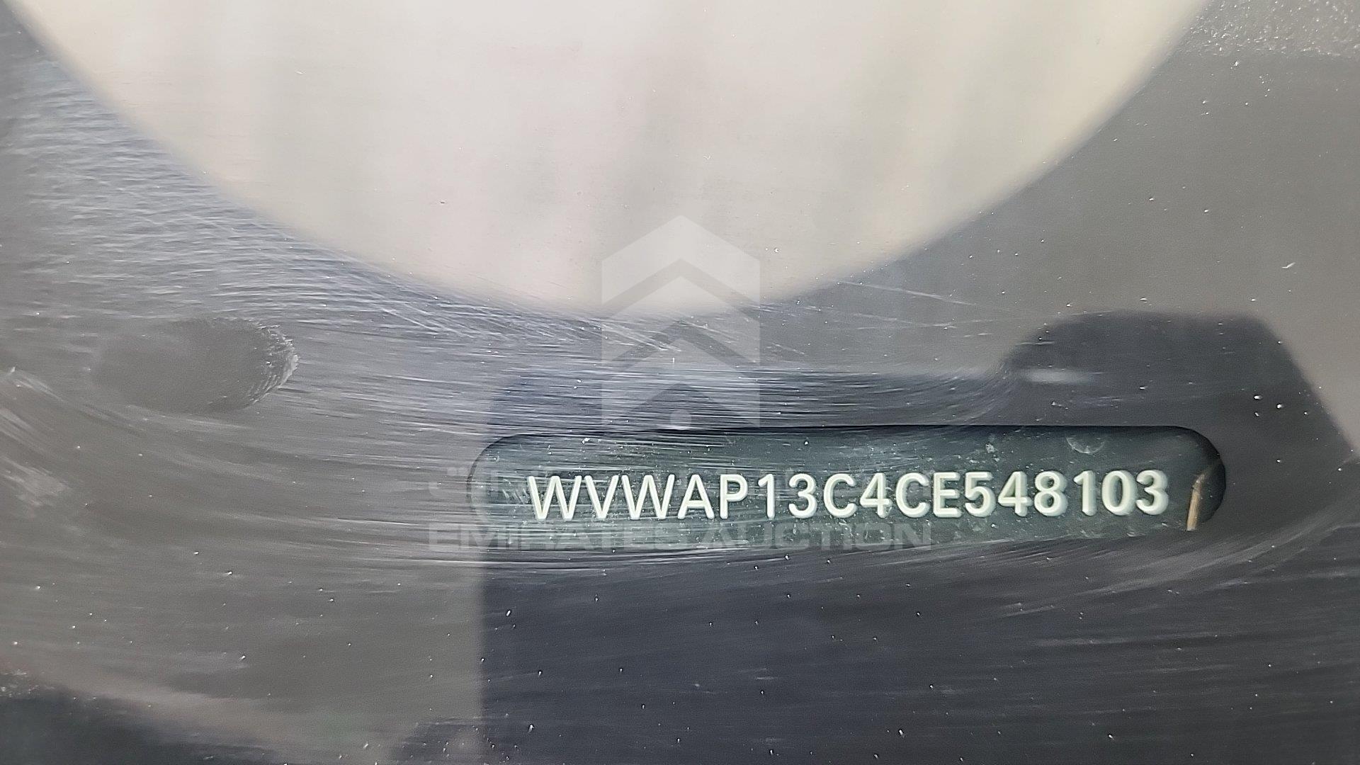 WVWAP13C4CE548103 - 2012 Volkswagen CC - #507082