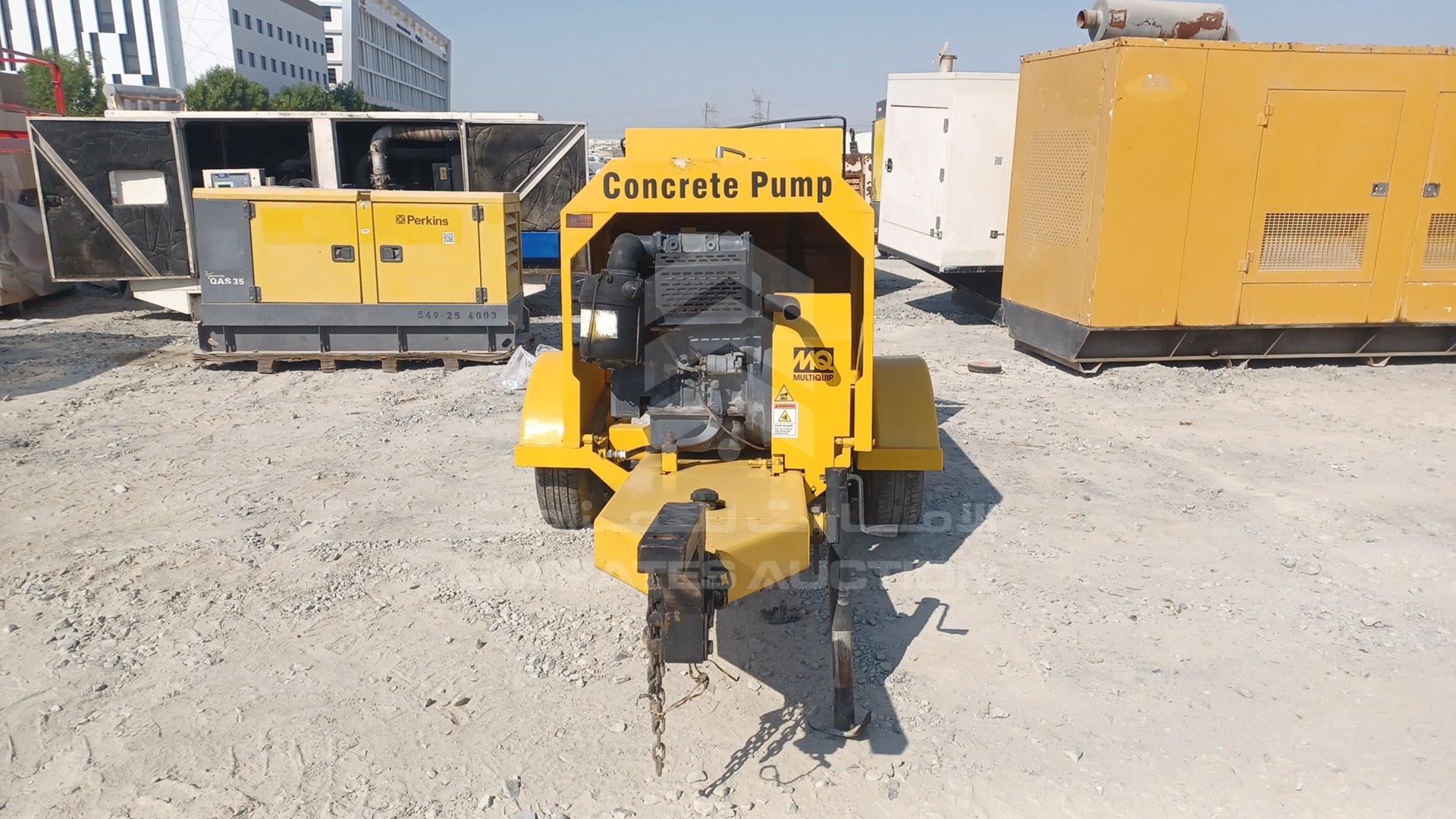 2011 UNDEFINED CONCRETE PUMP VIN: 240718