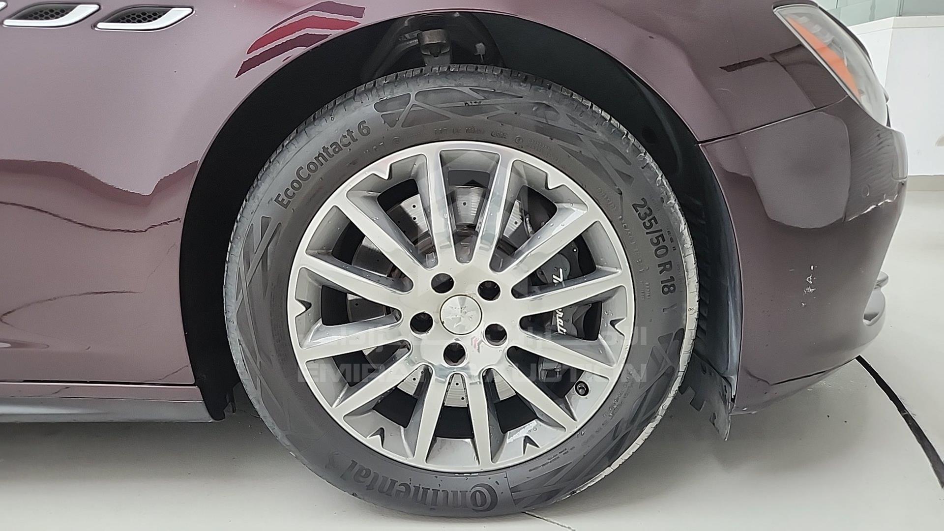 2014 MASERATI GHIBLI VIN: ZAMRS57F2E1109940