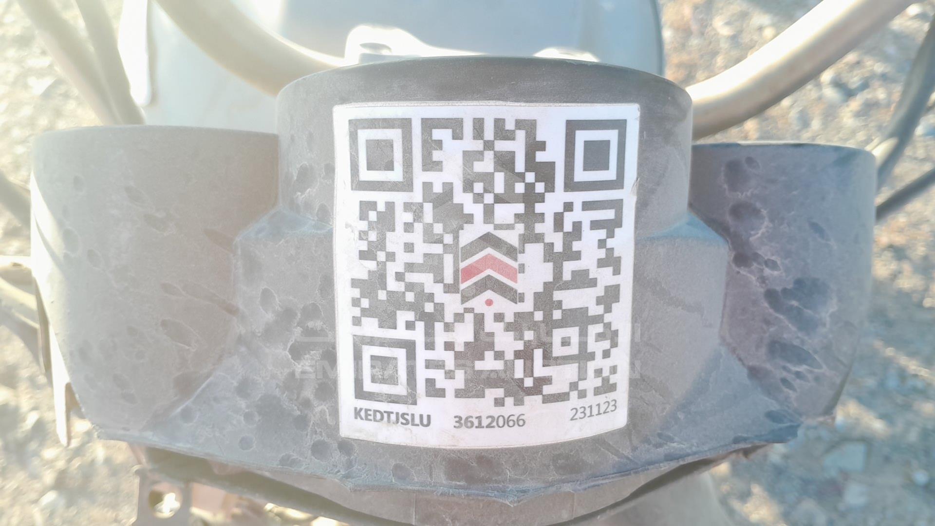 2011 HONDA CBF 150 VIN: ME4KC09CCB8096377