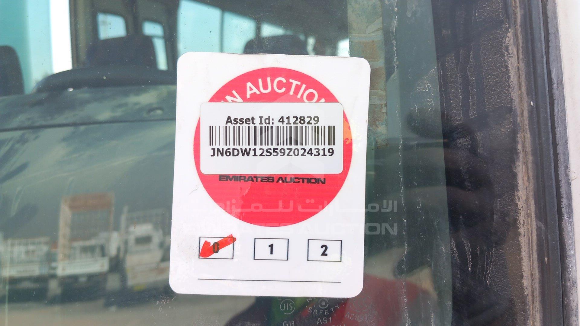 2009 NISSAN CIVILIAN VIN: JN6DW12S59Z024319