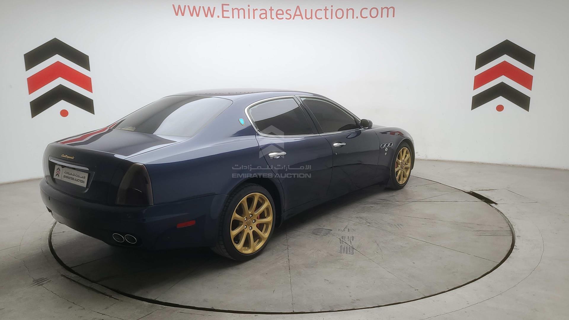 2008 MASERATI QUATTROPORTE VIN: ZAMFG39F180035524