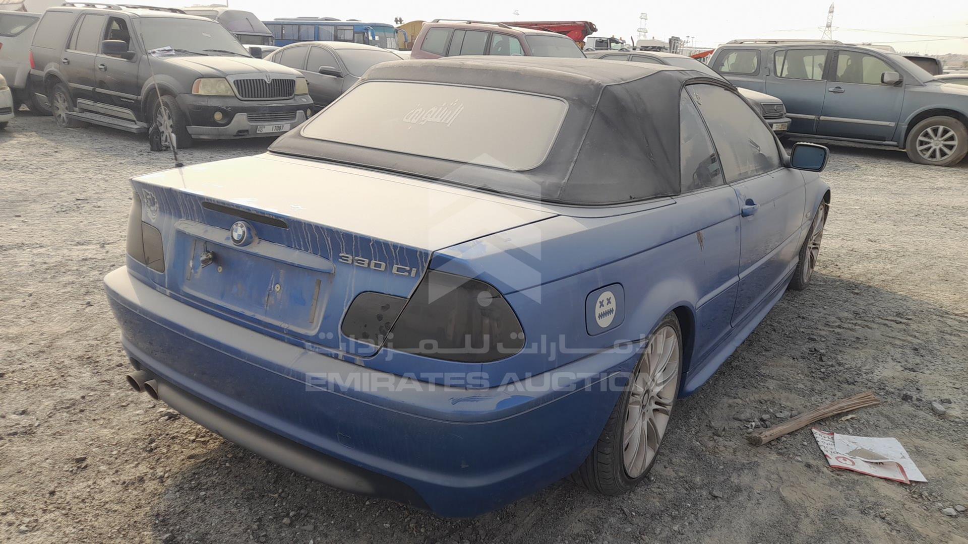 2002 BMW 330 VIN: WBABS51070EH34278
