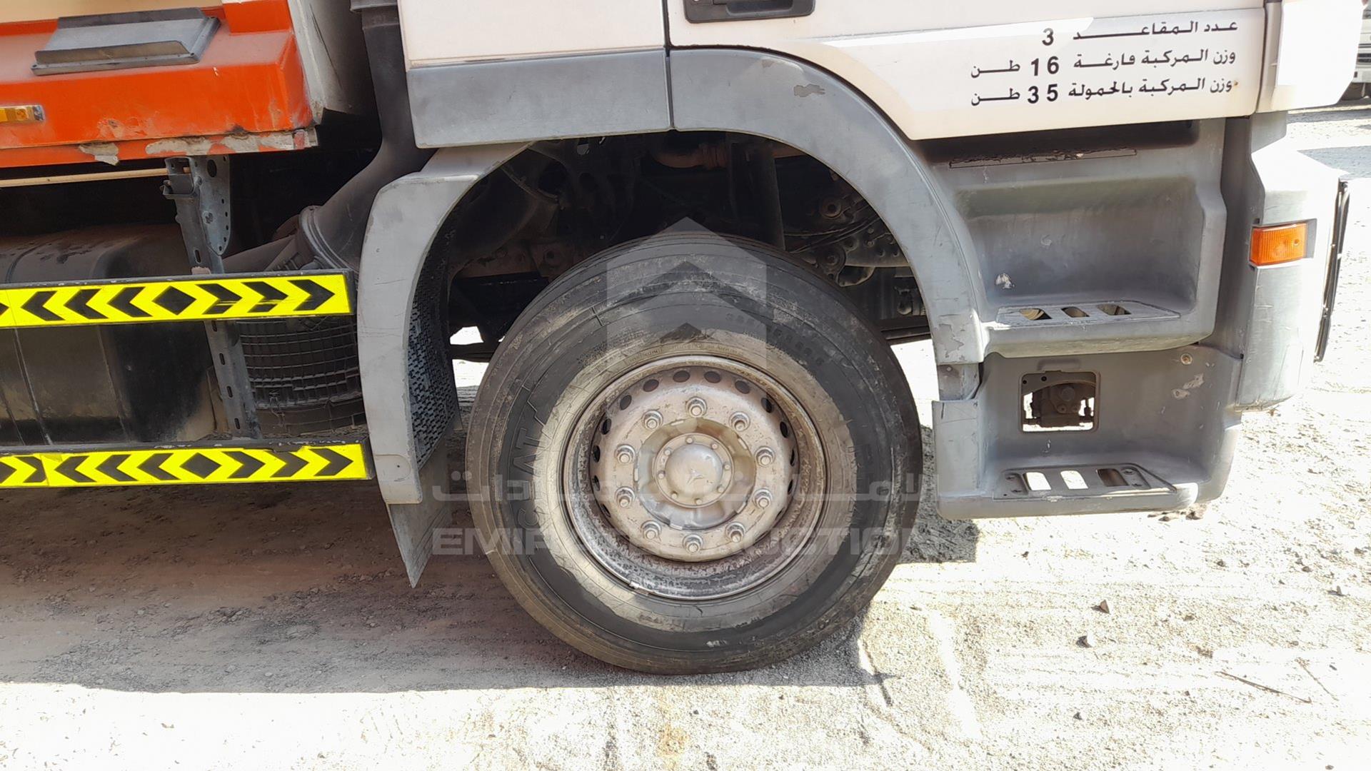 2007 MERCEDES ACTROS VIN: WDAKHCAA47L201969