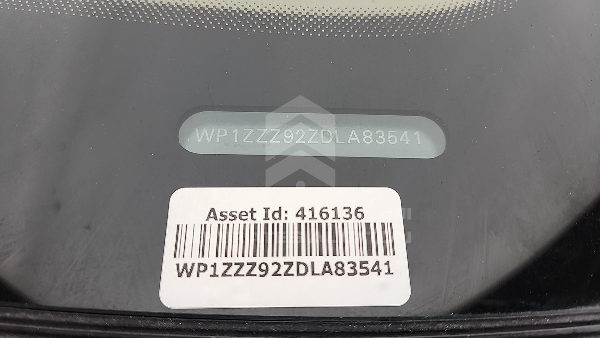 2013 PORSCHE CAYENNE VIN: WP1ZZZ92ZDLA83541