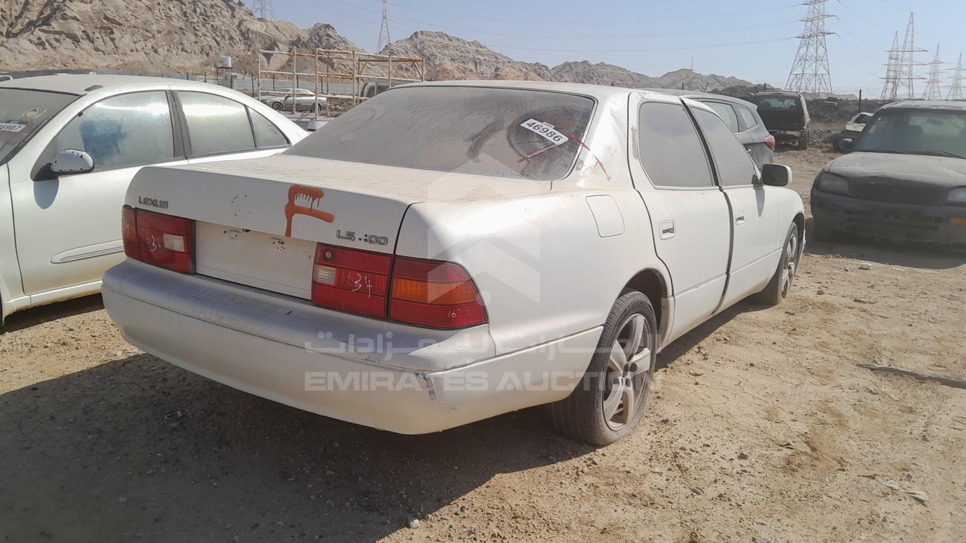 1998 LEXUS LS400 VIN: JT8BH28F4W0109655