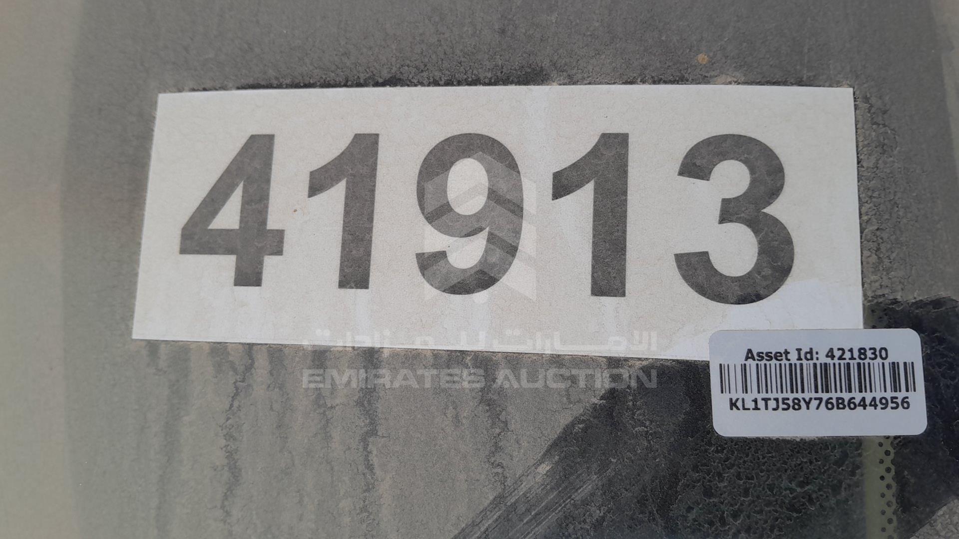 2006 CHEVROLET AVEO VIN: KL1TJ58Y76B644956