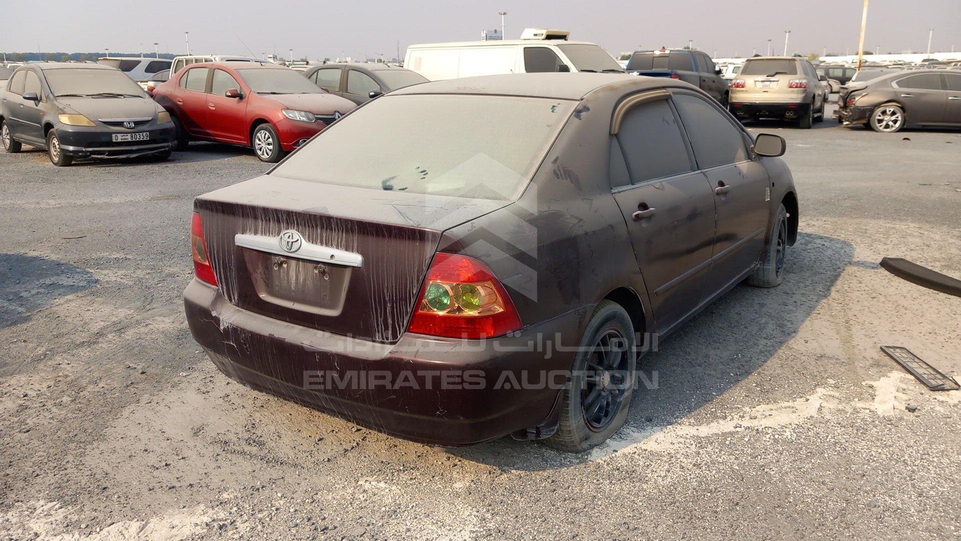 2004 TOYOTA COROLLA VIN: JTDBR23E940136439