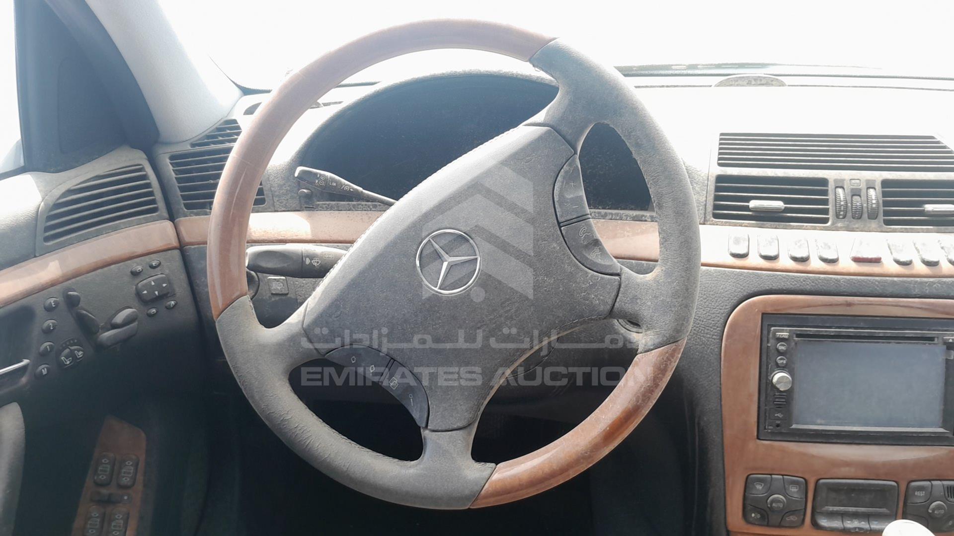 2001 MERCEDES S 500 VIN: WDB2201751A087807