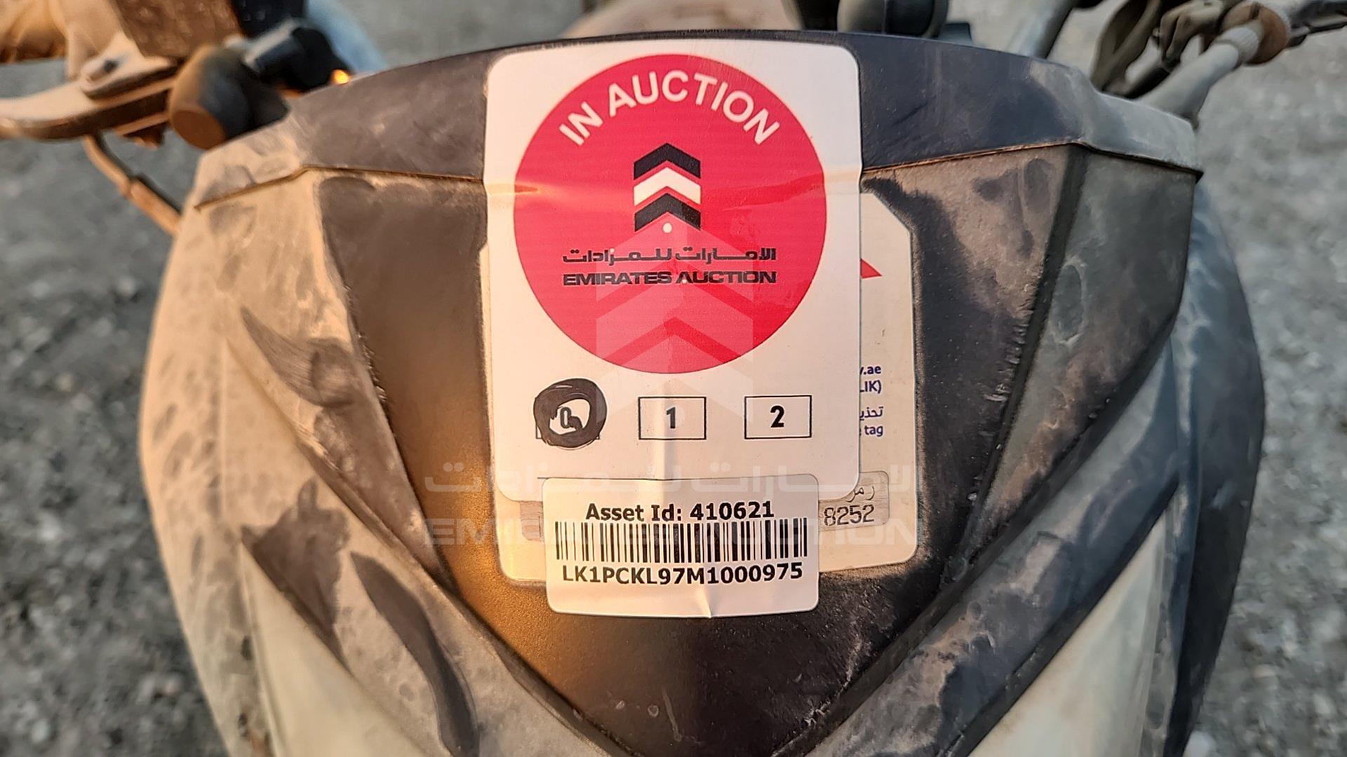 2022 SANYA SY150T VIN: LK1PCKL97M1000975