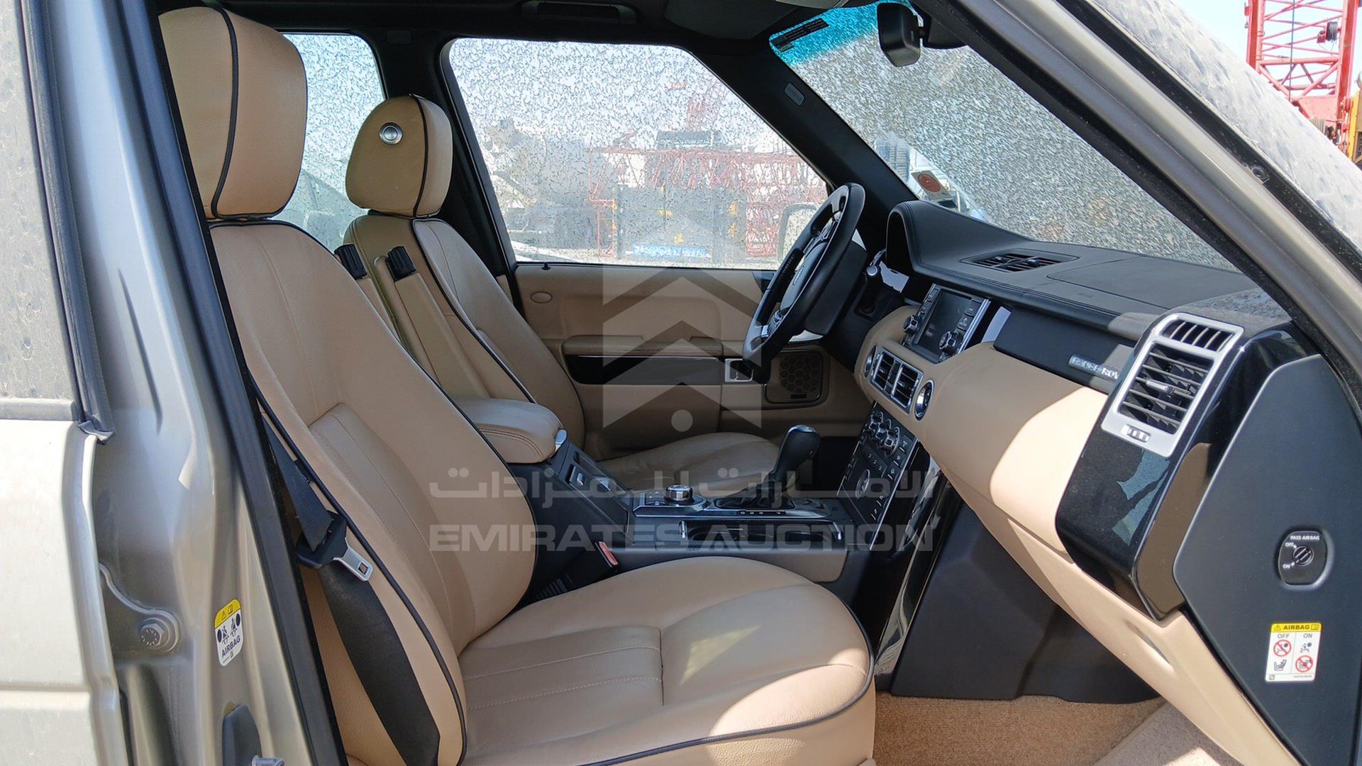 2010 RANGE ROVER HSE VIN: SALLMAMD4AA330788