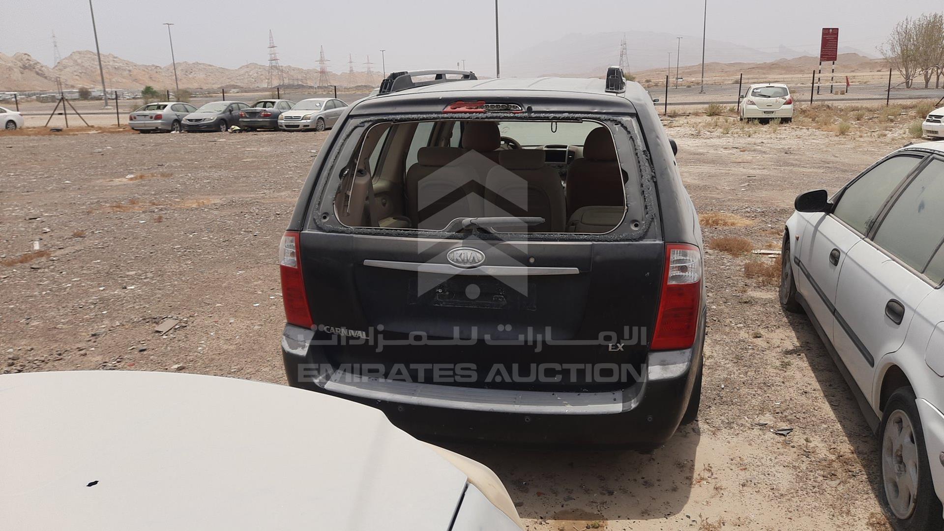 2008 KIA CARNIVAL VIN: KNAMB763X86191311