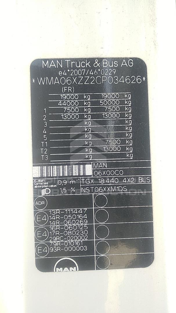 2013 MAN --- VIN: WMA06XZZ2CP034626