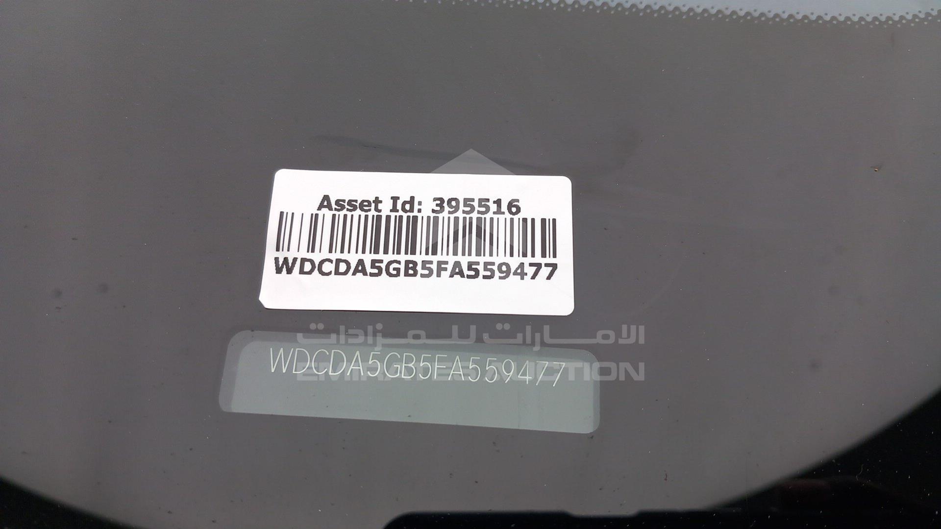 2015 MERCEDES ML 400 VIN: WDCDA5GB5FA559477