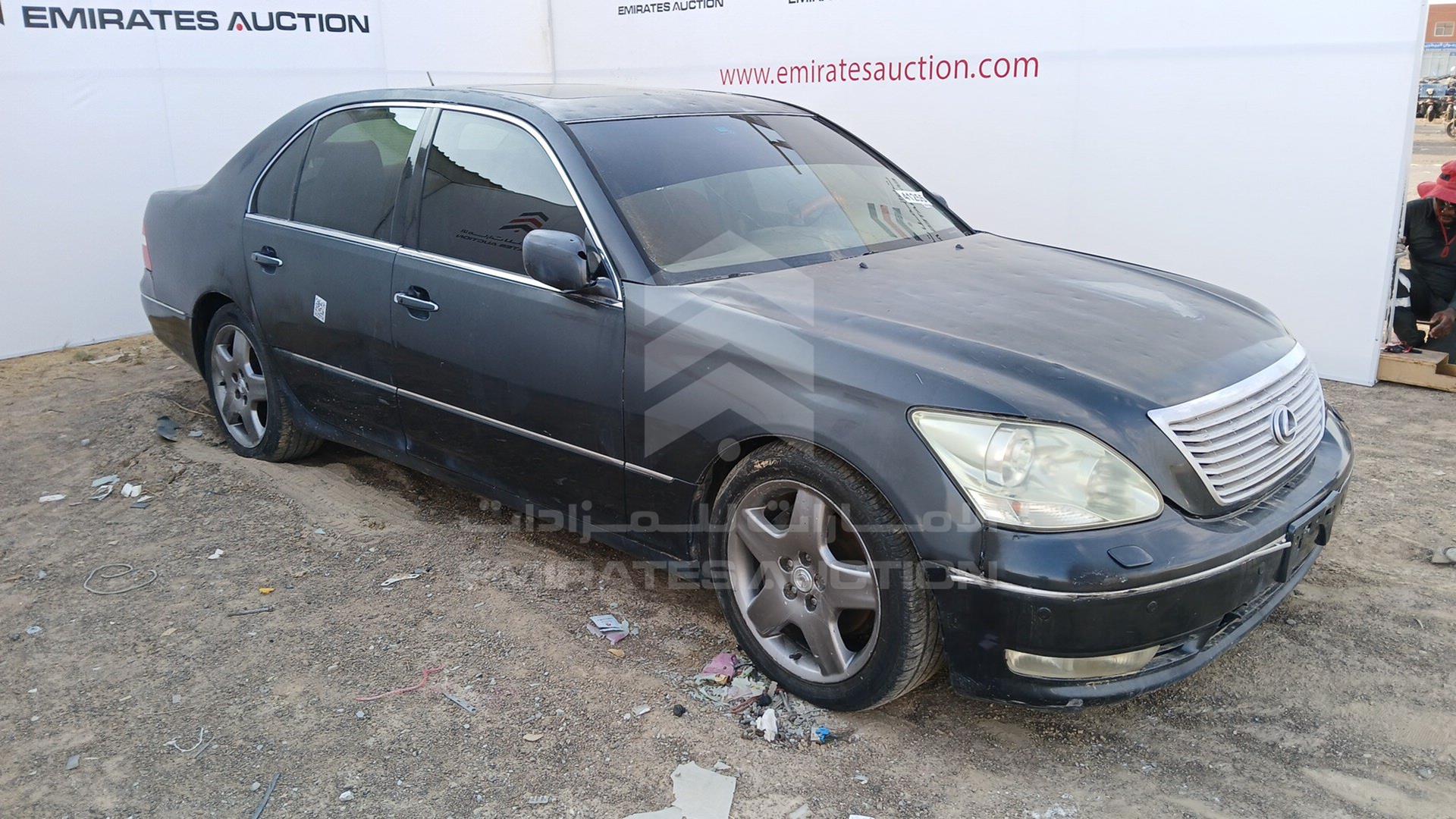 2005 LEXUS LS 430 VIN: JTHBN36F355001580