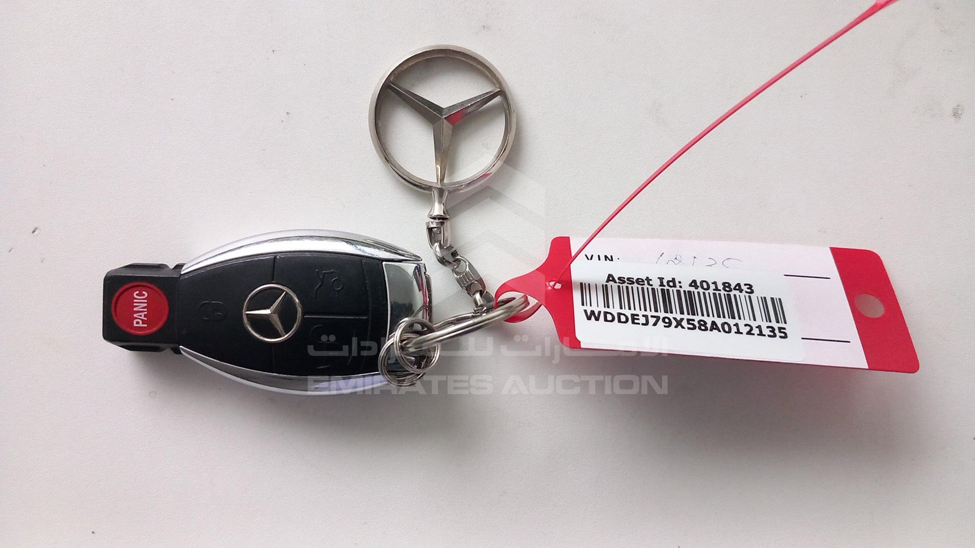 2008 MERCEDES CL 65 AMG VIN: WDDEJ79X58A012135