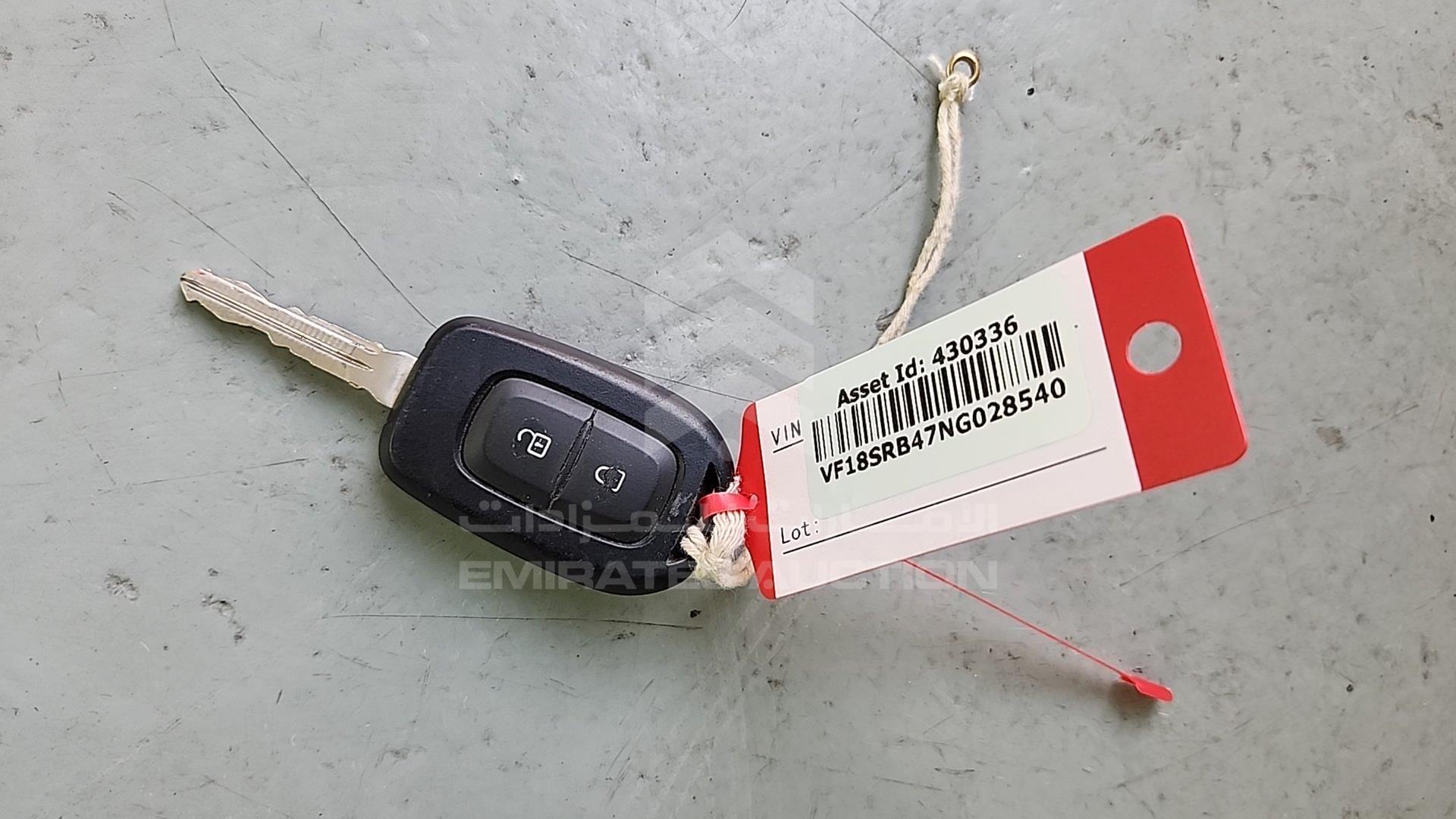 2022 RENAULT DOKKER VIN: VF18SRB47NG028540