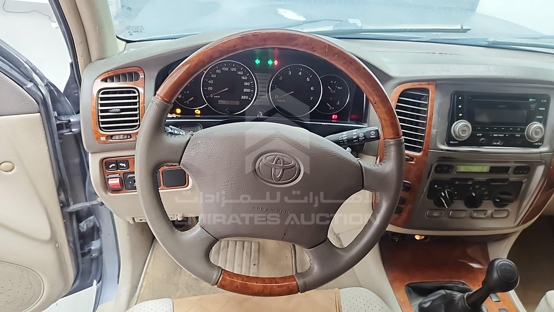 2000 TOYOTA LAND CRUISER VIN: JT3HJ09J2Y0017426