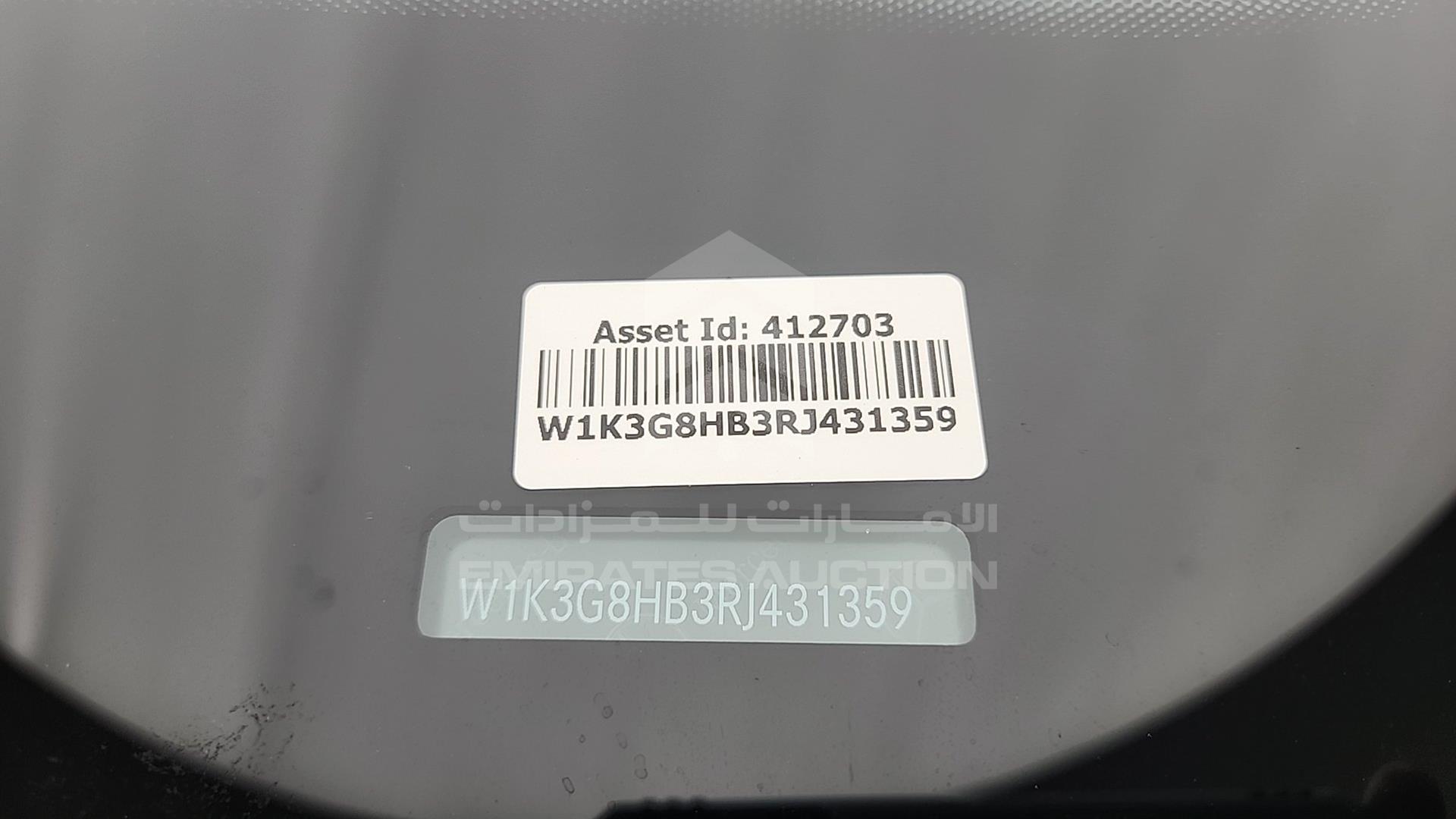 2024 MERCEDES A 200 VIN: W1K3G8HB3RJ431359