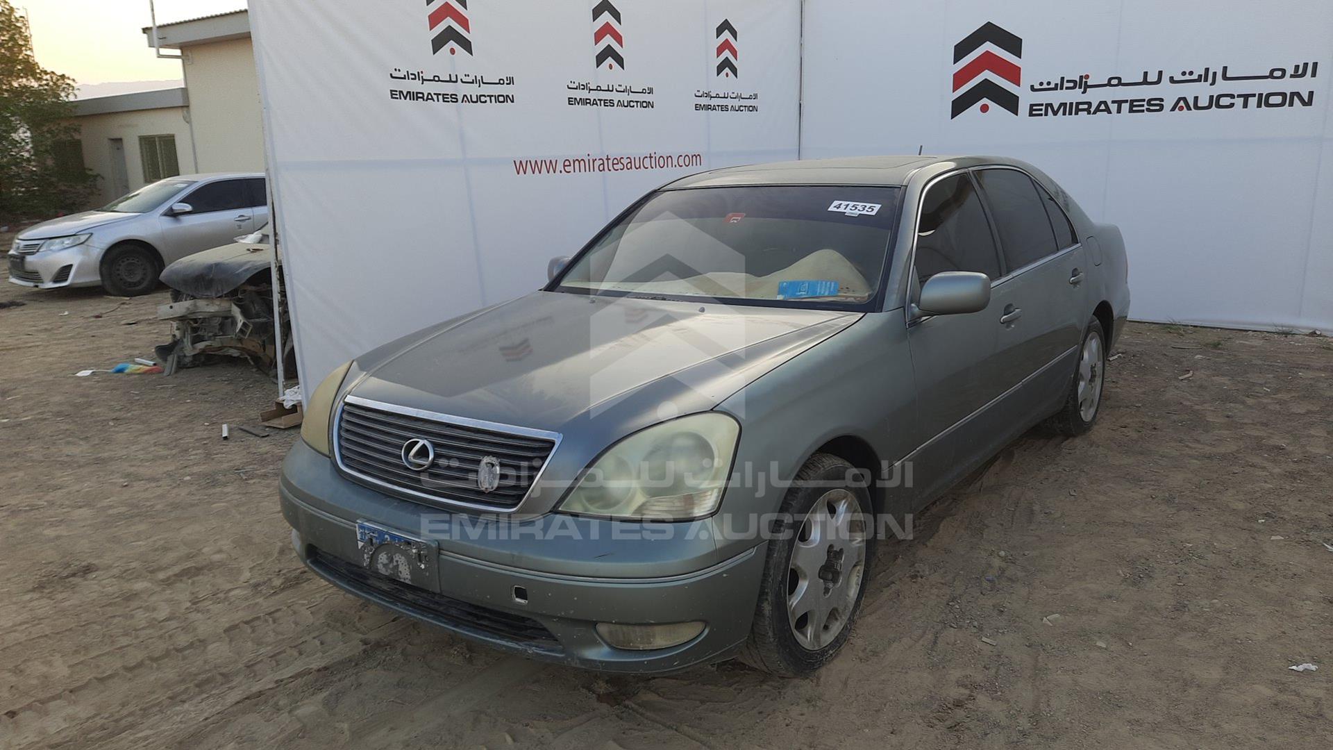 2001 LEXUS LS 430 VIN: JTHBN30F810016382