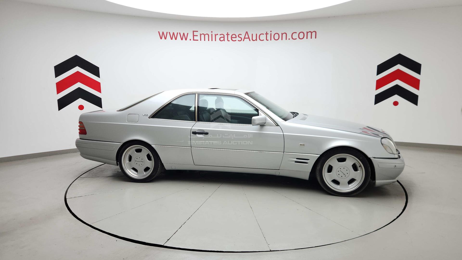 1997 MERCEDES CL 600 VIN: WDB1400761A337633