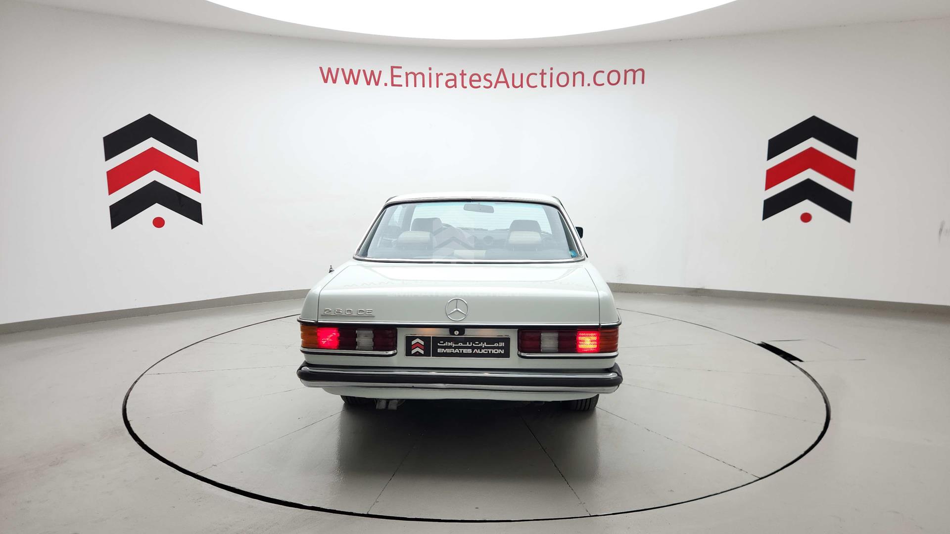 1985 MERCEDES CE 280 VIN: WDB1230531A210480