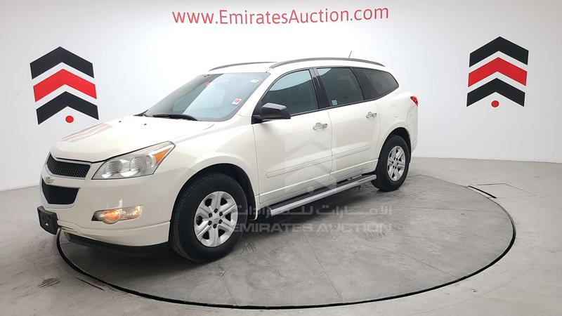 1GNKR8ED9CJ235432 Auction: EmiratesAuction Lot: 413741 1GNKR8ED9CJ235432 Chevrolet Traverse 2012 WHITE Photo 55
