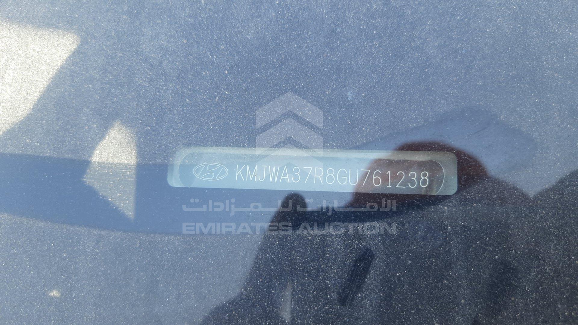 2016 HYUNDAI H1 VIN: KMJWA37R8GU761238