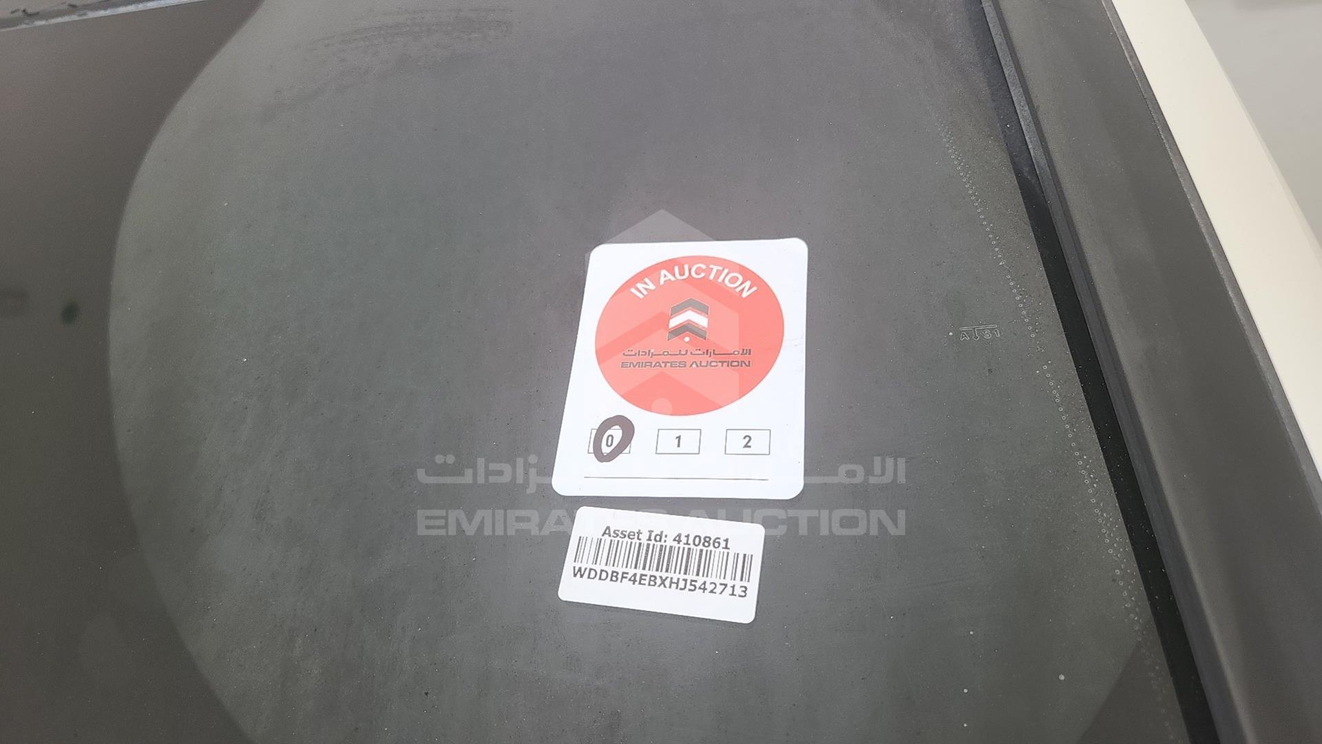 2017 MERCEDES A 250 VIN: WDDBF4EBXHJ542713