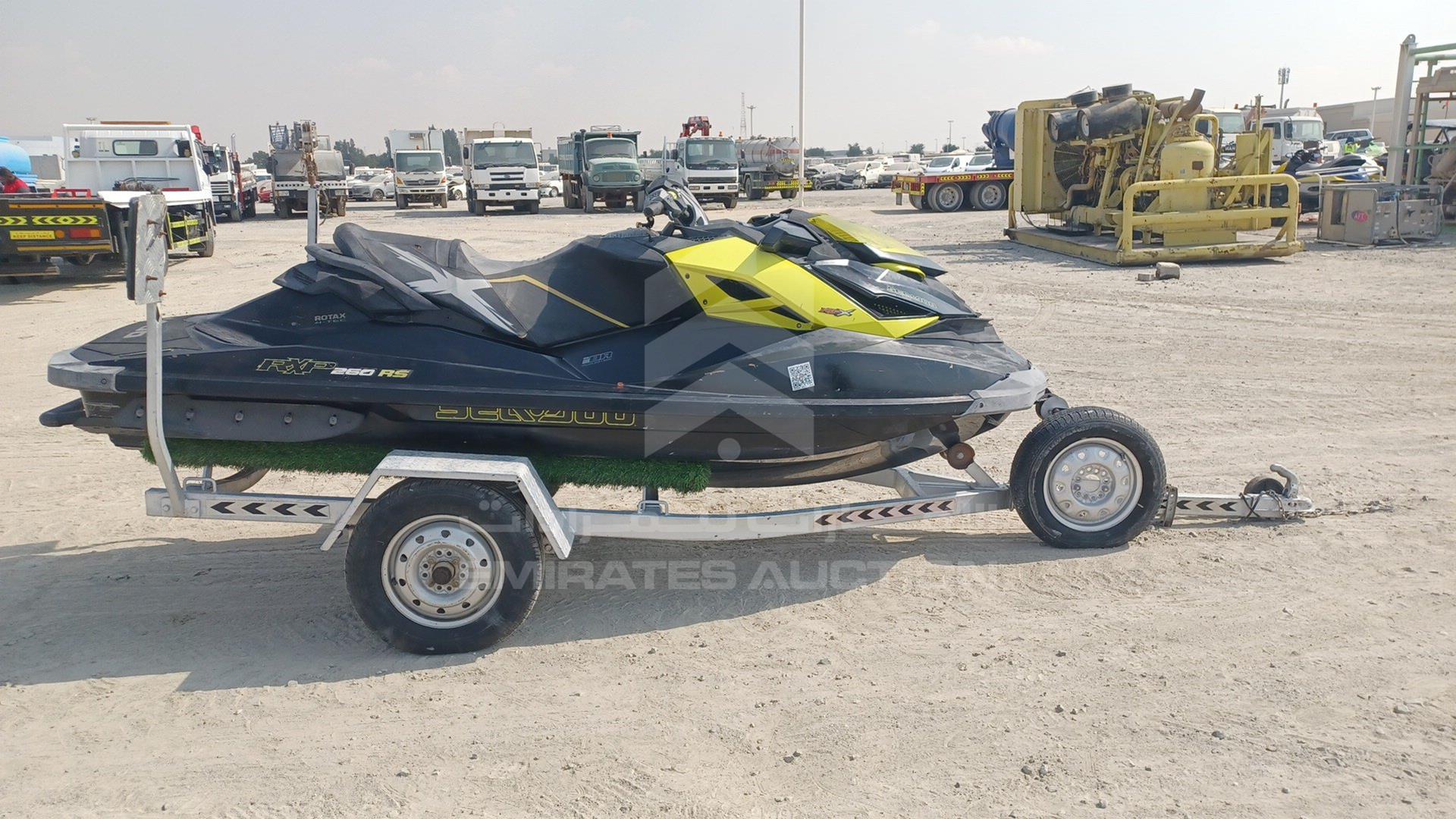 2013 JET SKI + TROLLEY SEA DOO VIN: CA-YDV16527L213