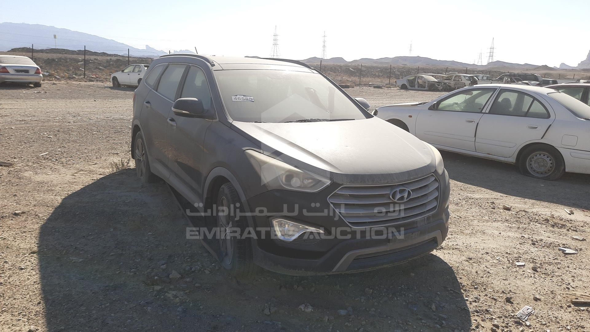 2014 HYUNDAI SANTA FE VIN: KMHSN81E3EU030365