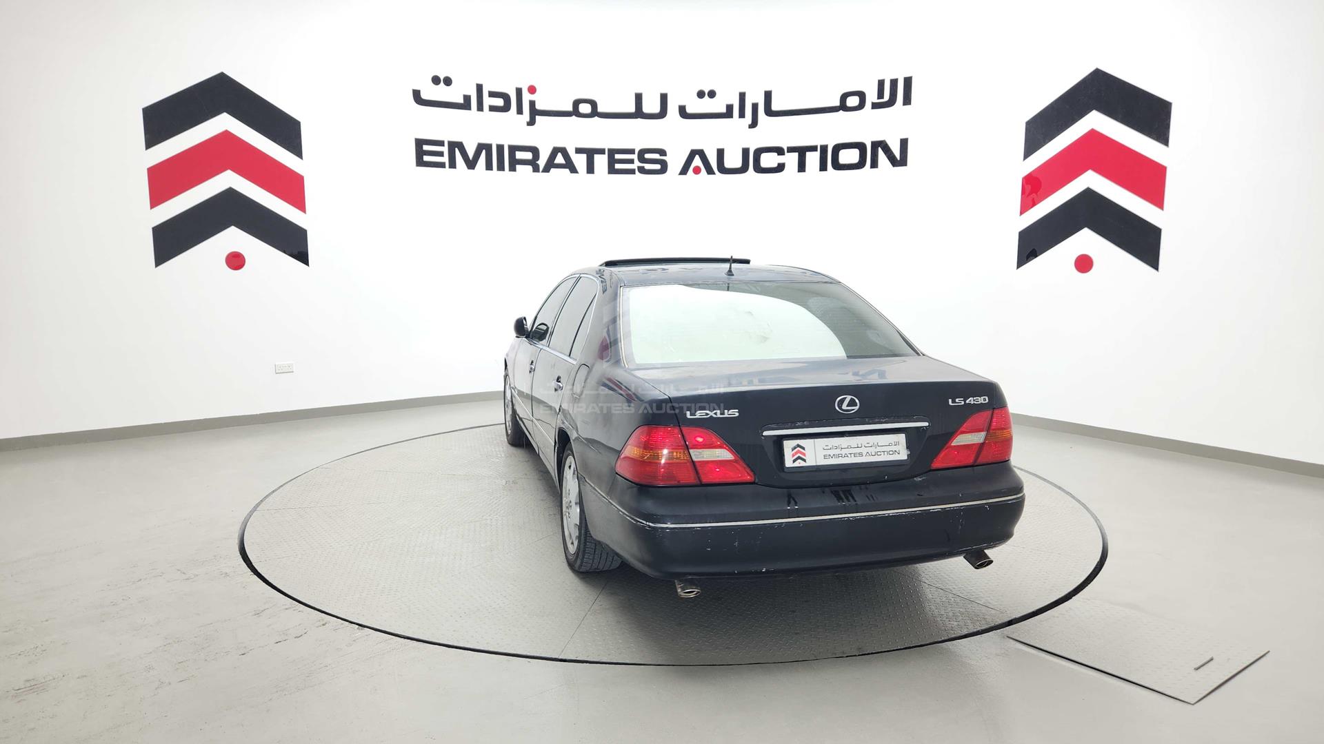 2001 LEXUS LS 430 VIN: JTHBN30F910017640