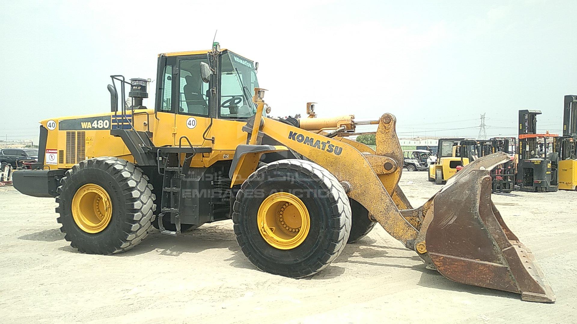 2015 KOMATSU WA480 6 VIN: KMTWA098E79H60592