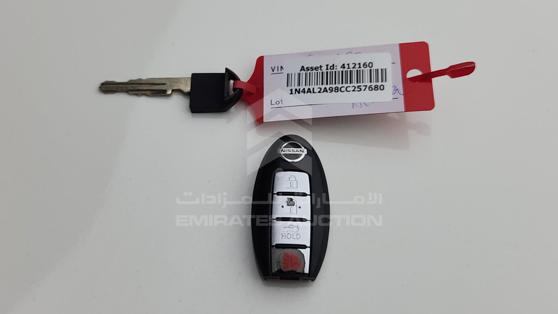 2012 NISSAN ALTIMA VIN: 1N4AL2A98CC257680