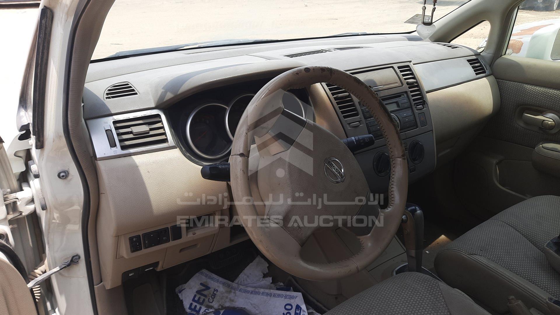 2007 NISSAN TIIDA VIN: JN1CC13C27T000190