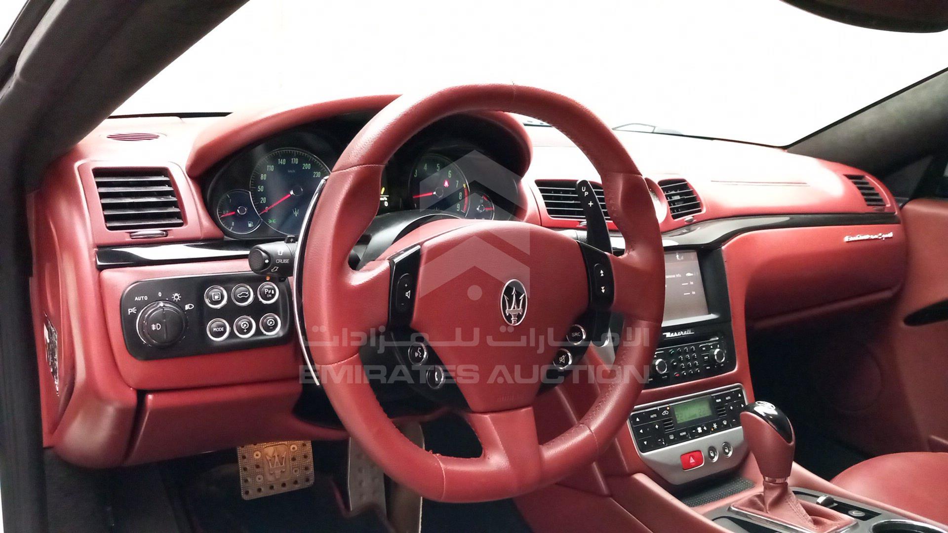 2013 MASERATI GRAN TURISMO VIN: ZAMVL45F6D0067222