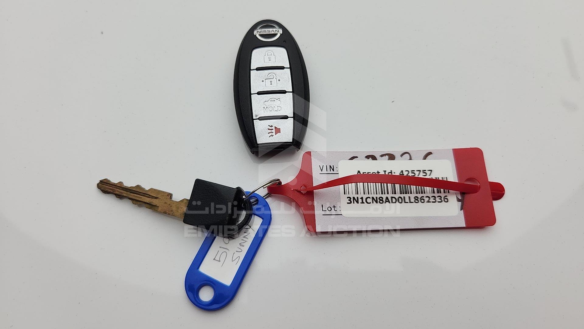 2020 NISSAN SUNNY VIN: 3N1CN8AD0LL862336
