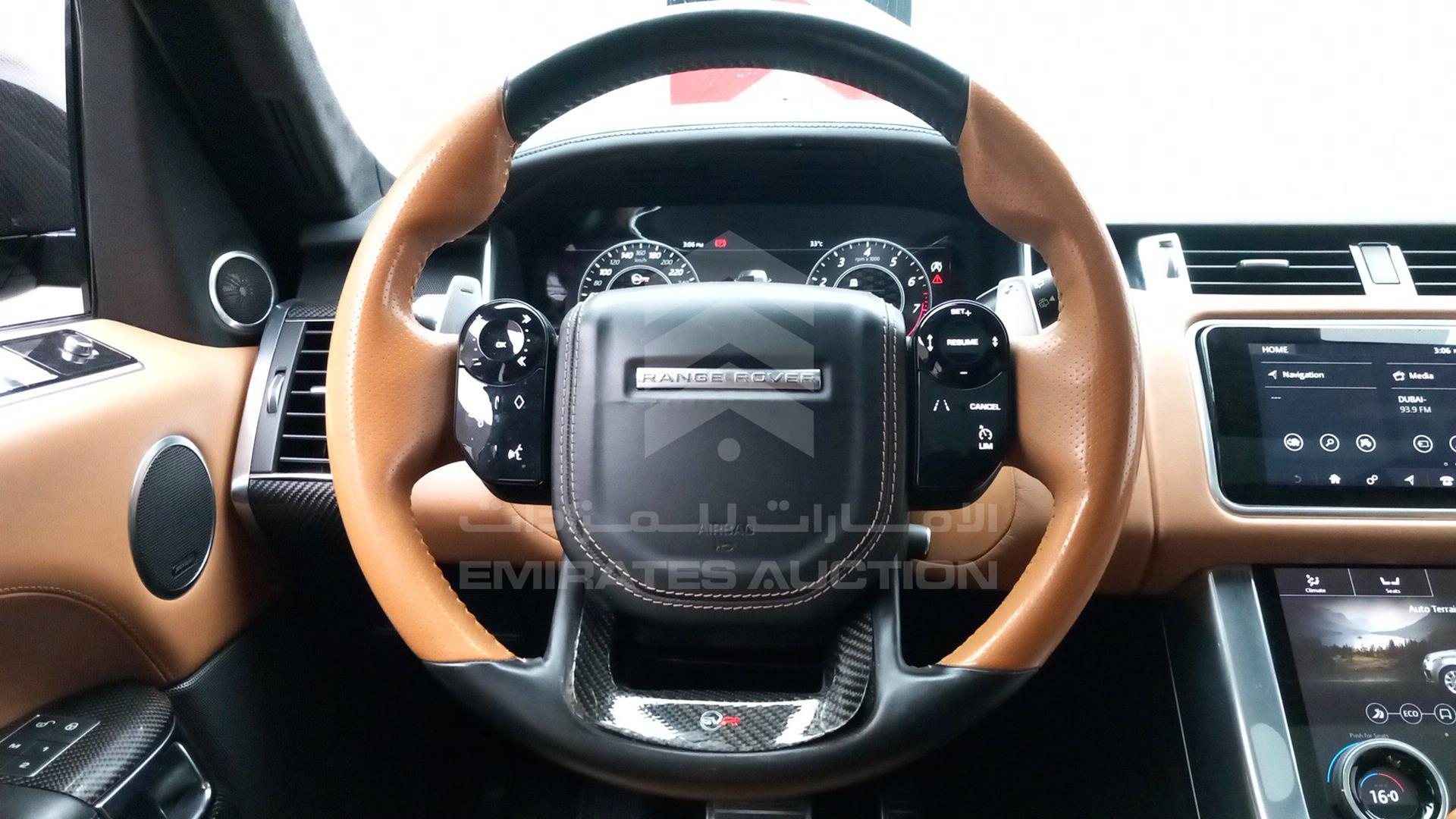 2018 RANGE ROVER SPORT SVR VIN: SALWA2BE6JA191147