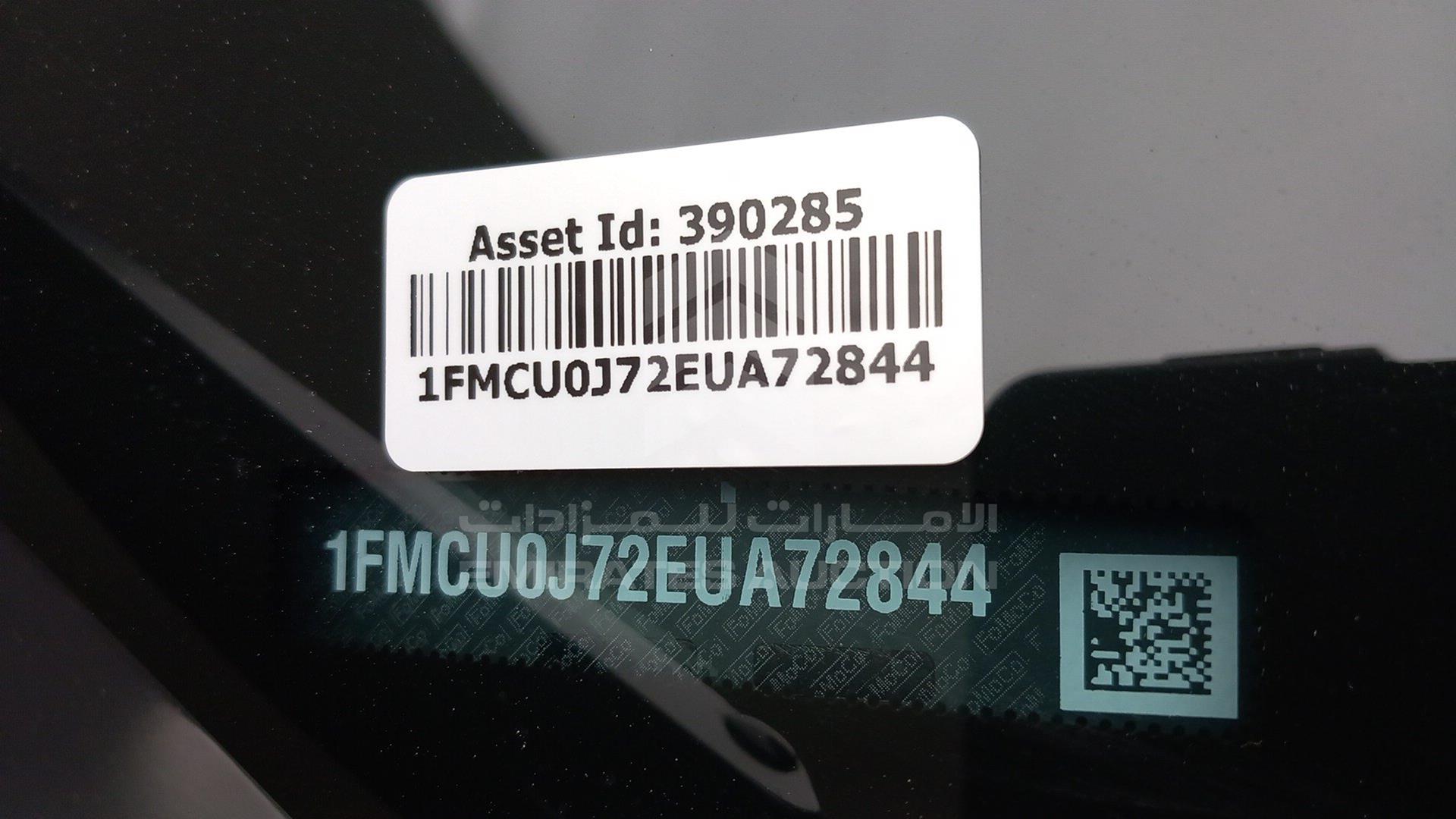 2014 FORD ESCAPE VIN: 1FMCU0J72EUA72844