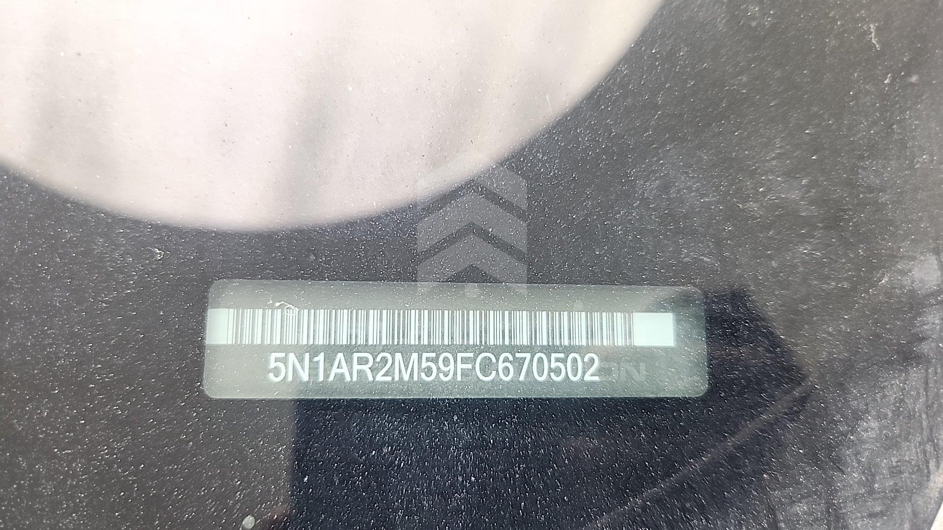5N1AR2M59FC670502 - 2015 Nissan Pathfinder - #506356