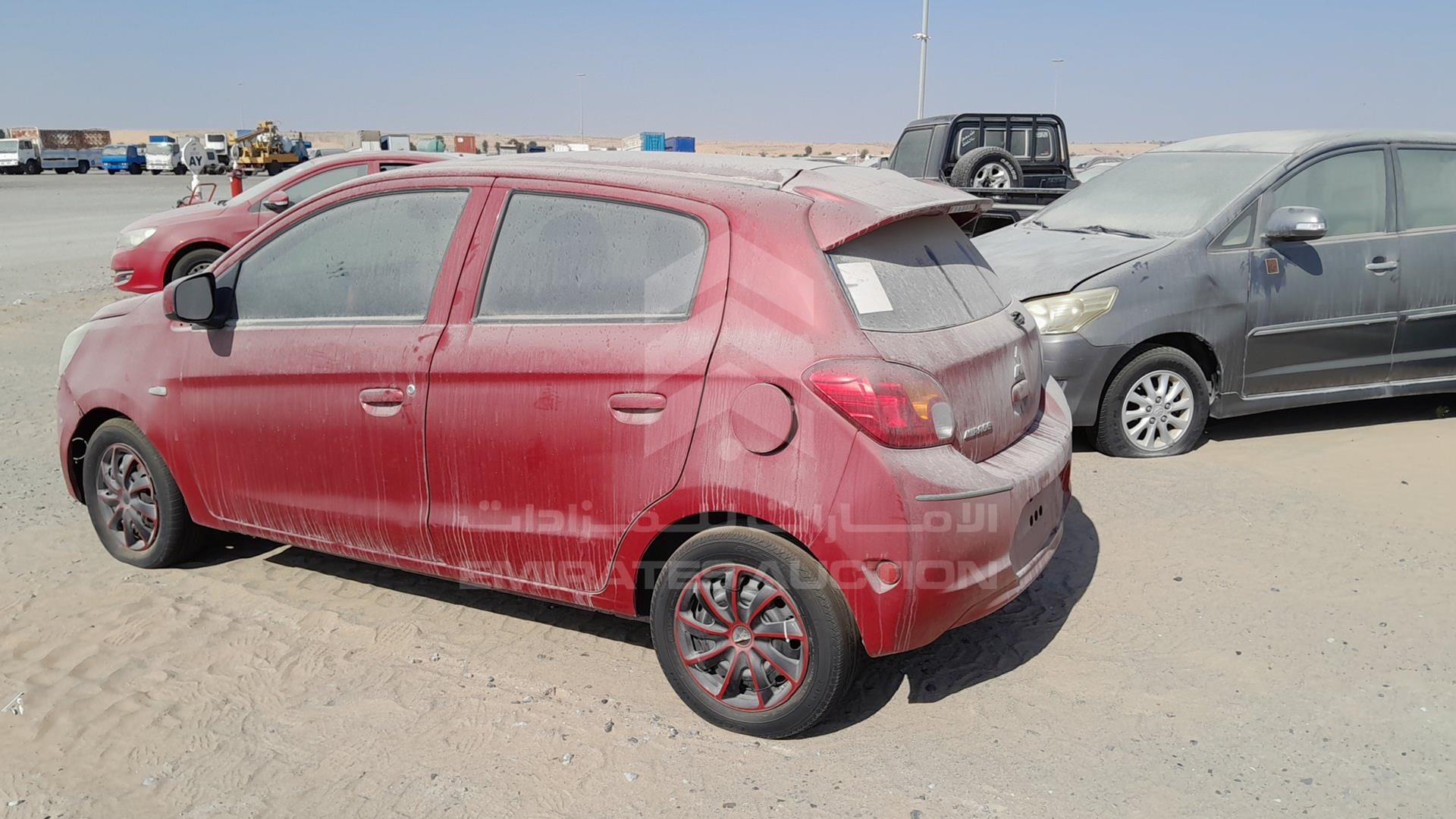 2014 MITSUBISHI MIRAGE VIN: MMBXTA03AEH008821