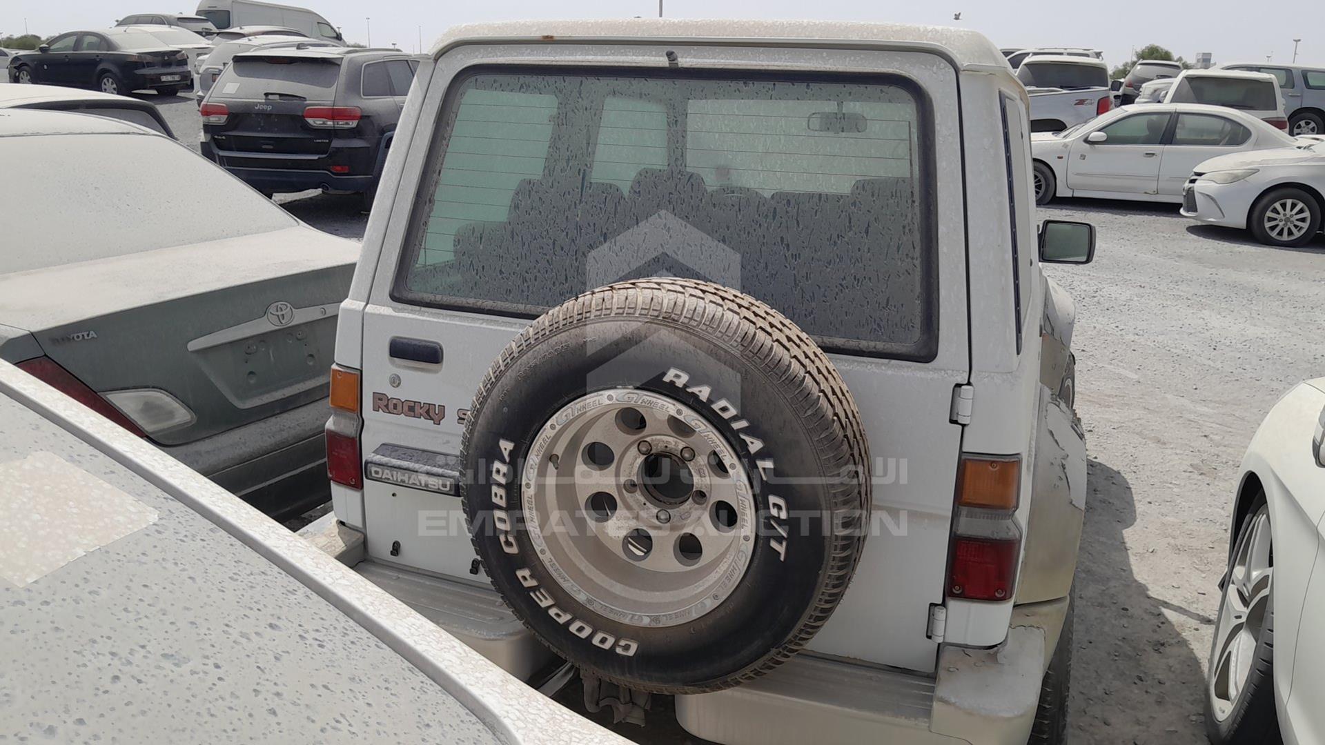 2000 DAIHATSU ROCKY VIN: JD2MF9291Y1001238