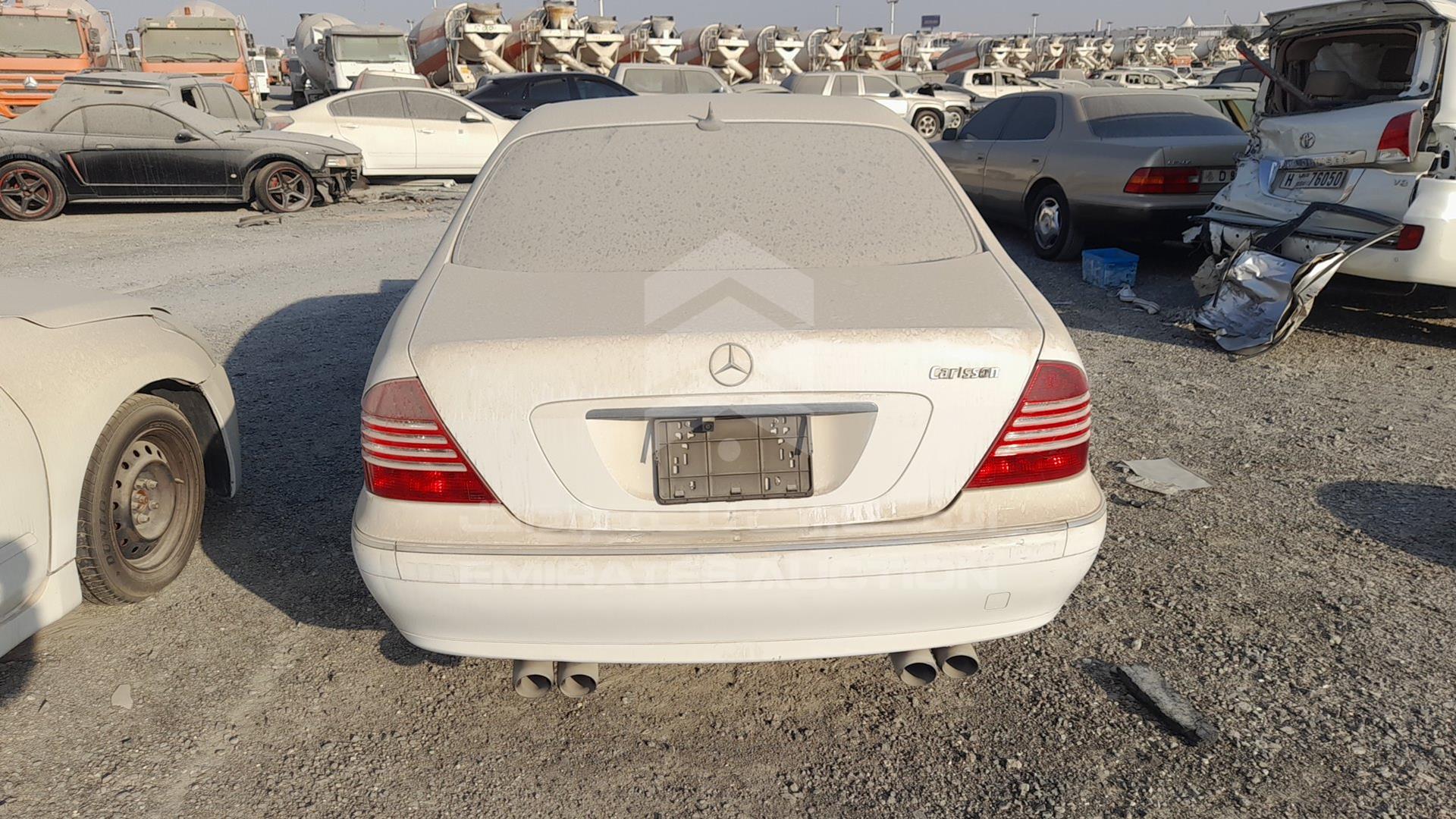 2001 MERCEDES S 320 VIN: WDB2200651A085061